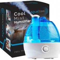 quaOasis™ Cool Mist Humidifier (2.2L Water Tank)